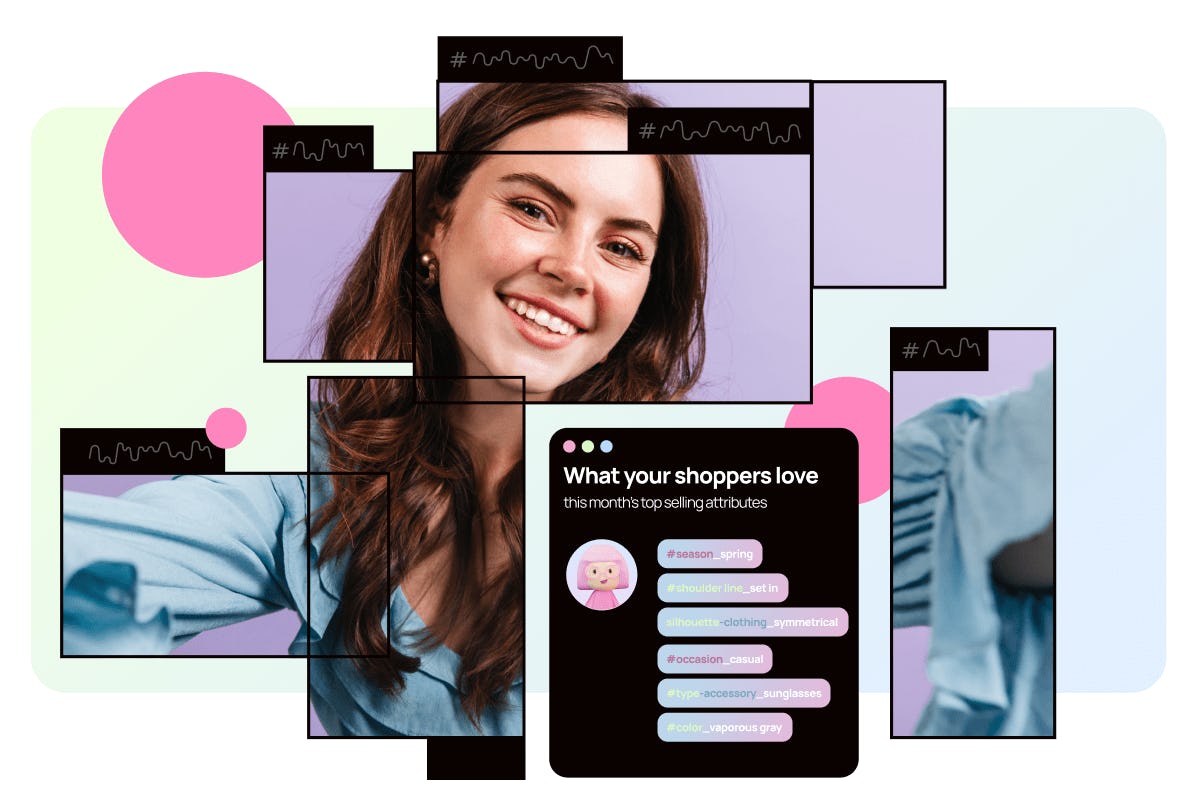 A Rosetta AI preference profile derived from Visual AI showing what your shoppers love.