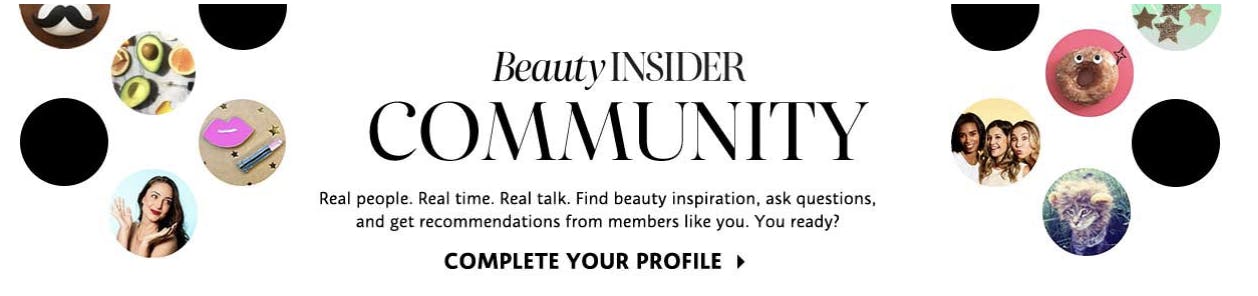 Join Sephora INSIDER Community will have some benefits