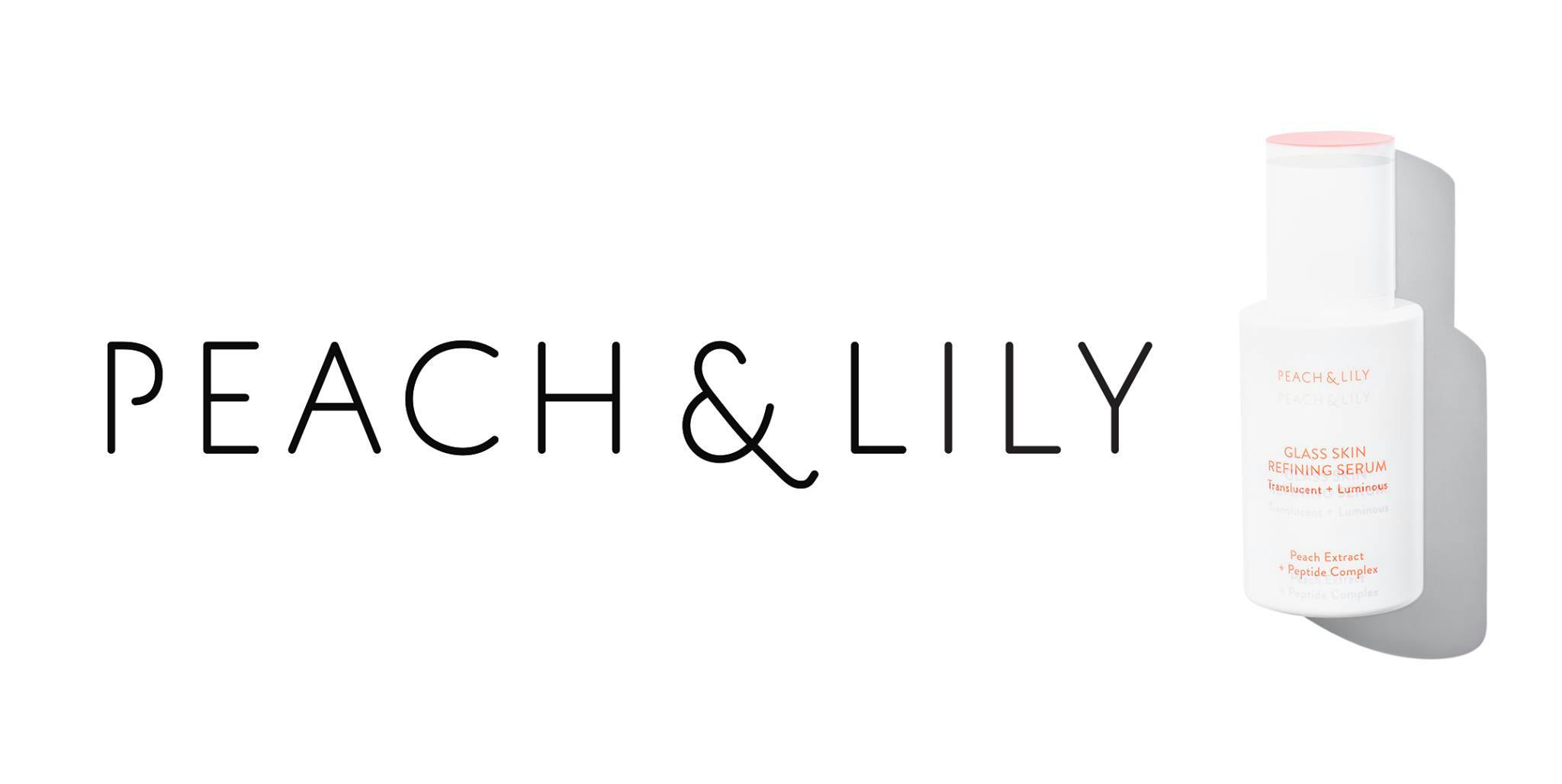 Peach & Lily cosmetics ad