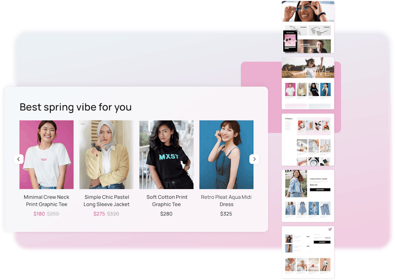 How the 7 Recommenders work in a carousel