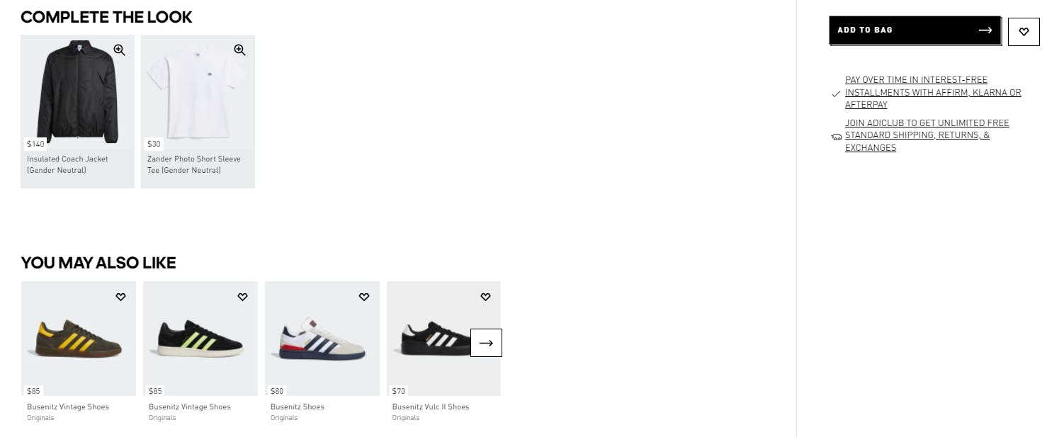 Adidas's you may also like