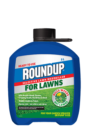 Roundup for Lawns Ready to Use 5.0L