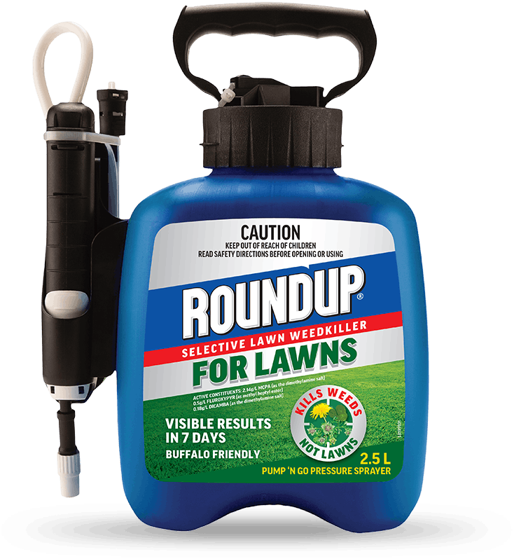 ROUNDUP® FOR LAWNS 2.5L PUMP ‘N GO