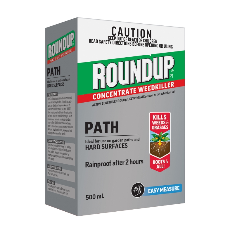 ROUNDUP® Concentrate PATH Weedkiller 500ml