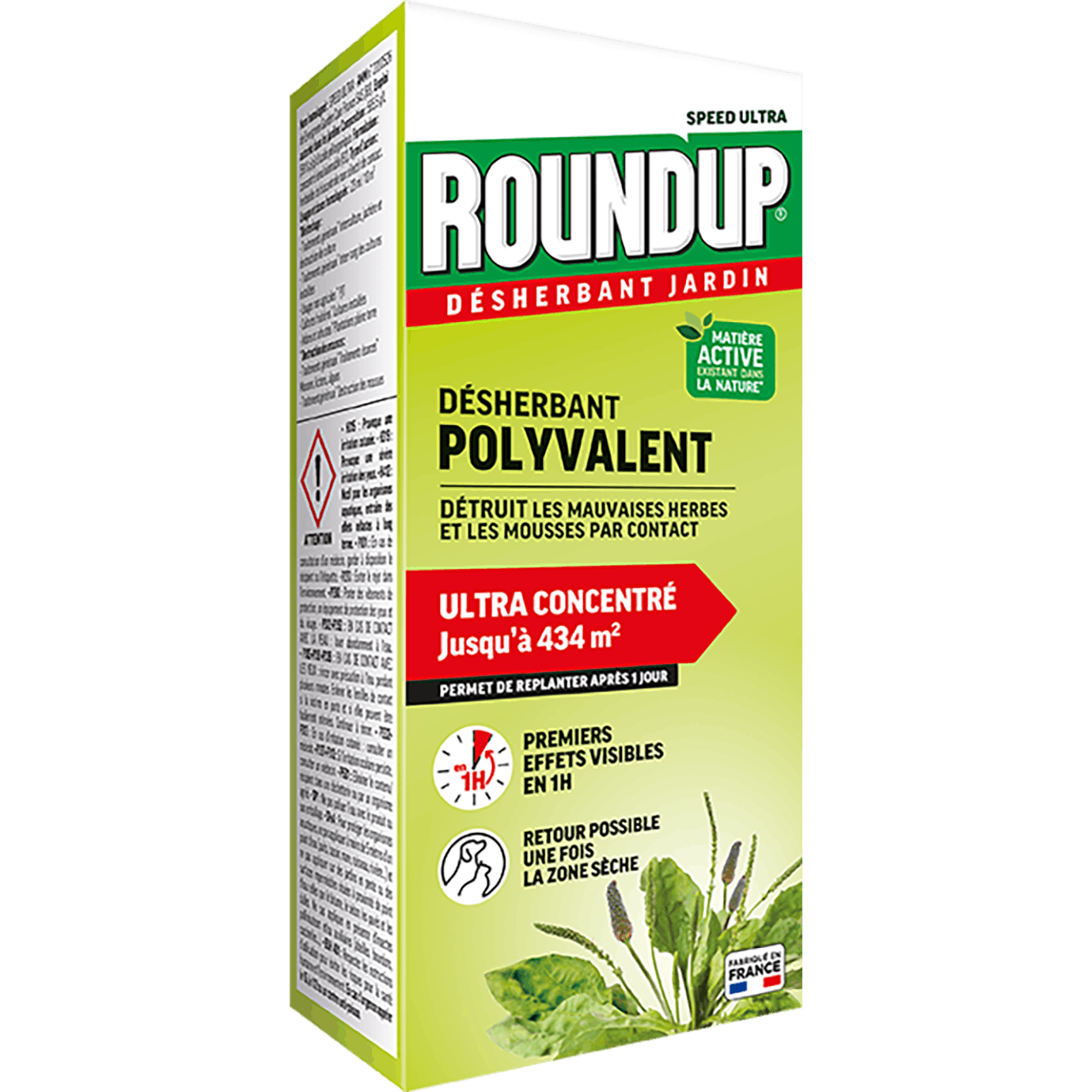 Roundup Rapid Concentré pour allées 990 ml