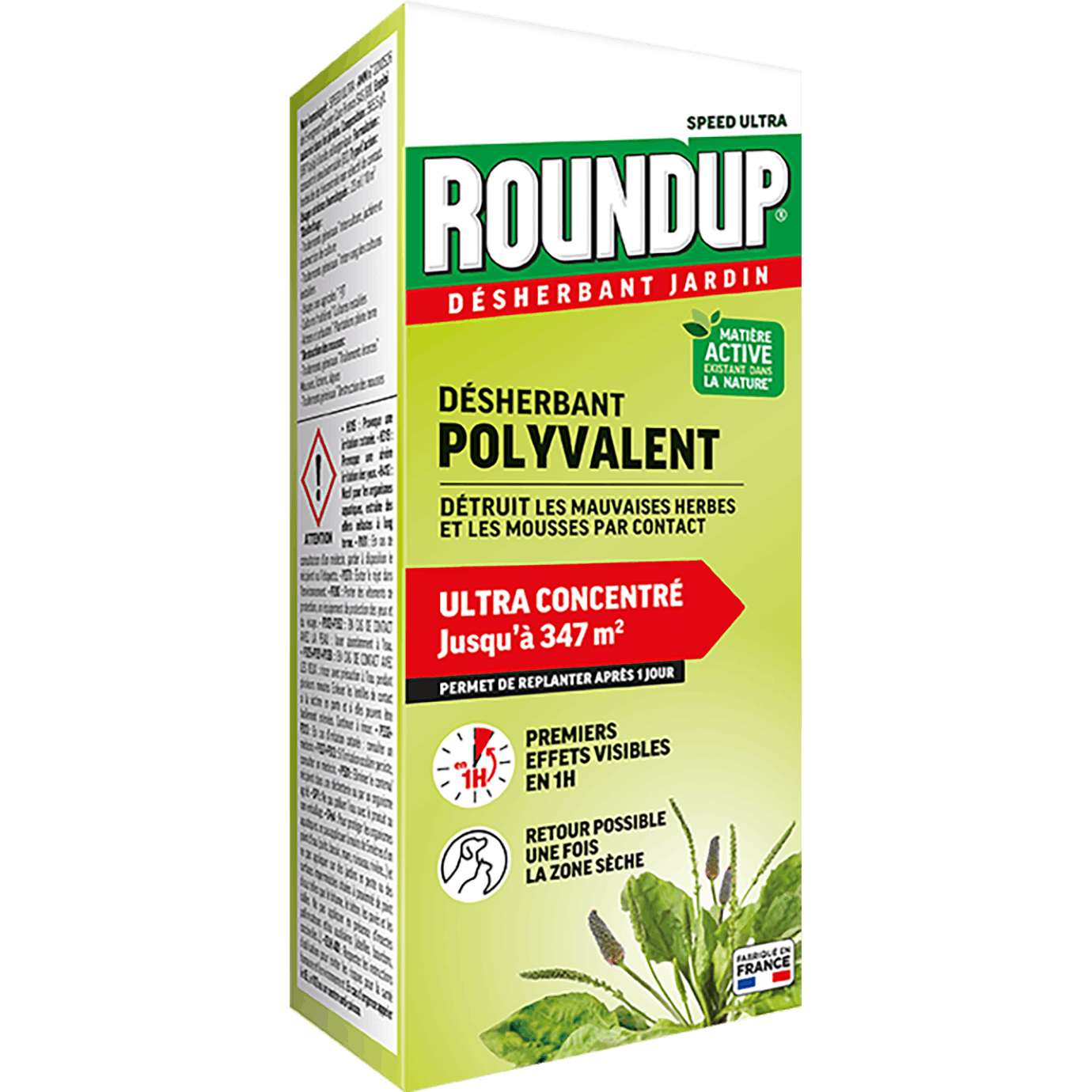 ROUNDUP® DESHERBANT POLYVALENT ULTRA CONCENTRÉ 800ML