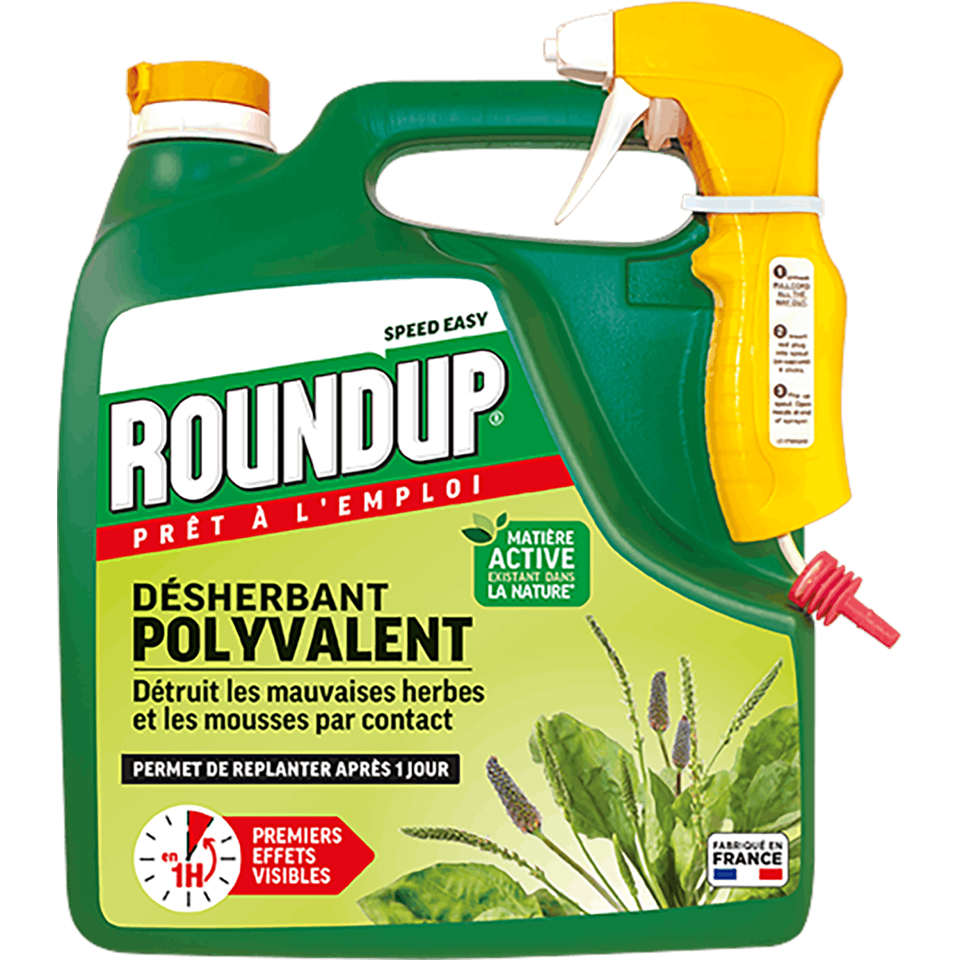 ROUNDUP® DESHERBANT POLYVALENT PRÊT A L EMPLOI 3L