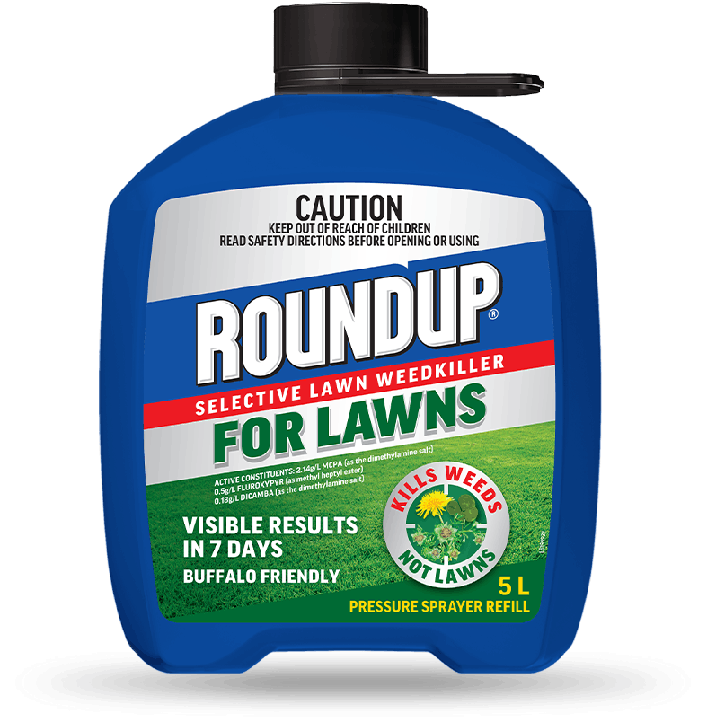 ROUNDUP® For Lawns 5L Ready To Use Pressure Sprayer Refill
