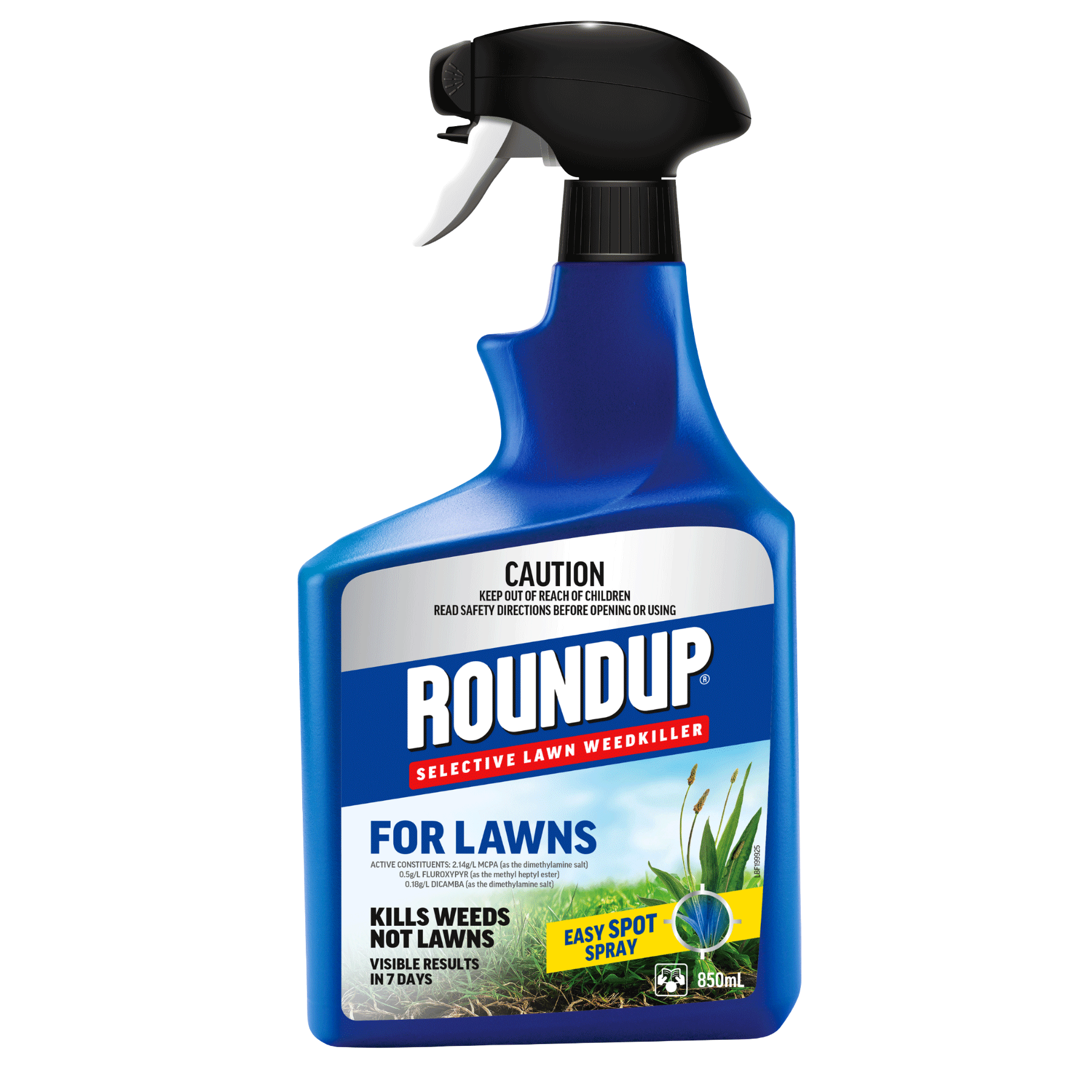Roundup For Lawns Weeds Easy Spot Spray 850mL