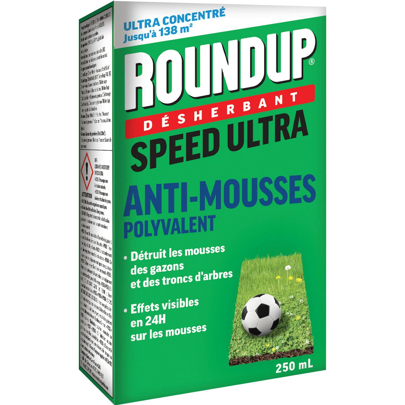 ROUNDUP® ANTI-MOUSSES GAZON TRONCS D'ARBRES 250 ML