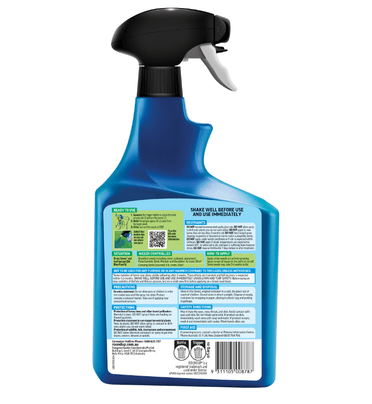 ROUNDUP® FOR LAWNS 1L READY TO GO