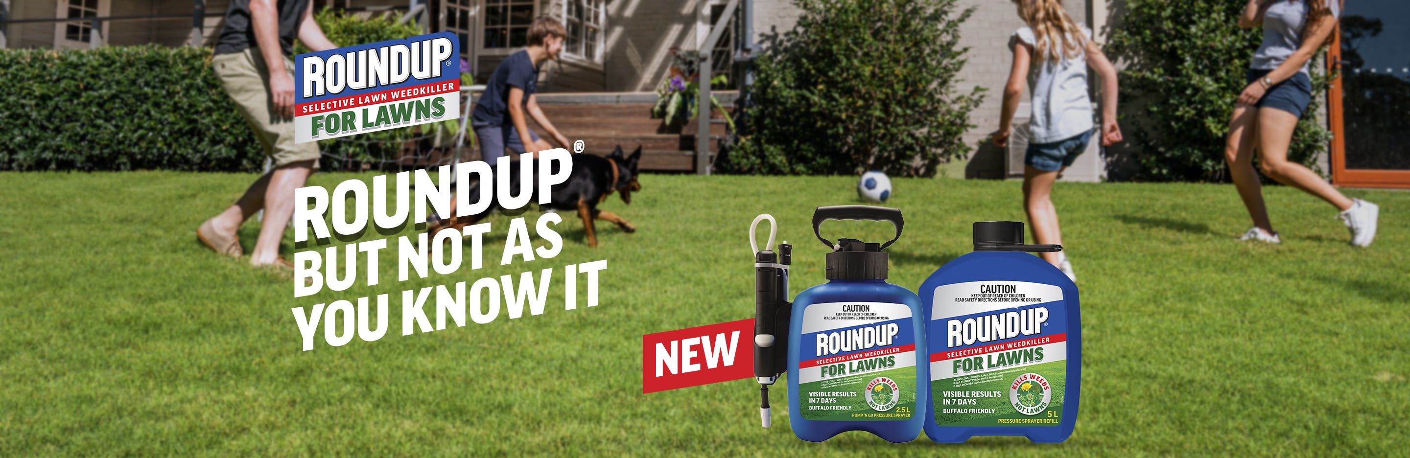 ROUNDUP® for Lawns but not as you know it
