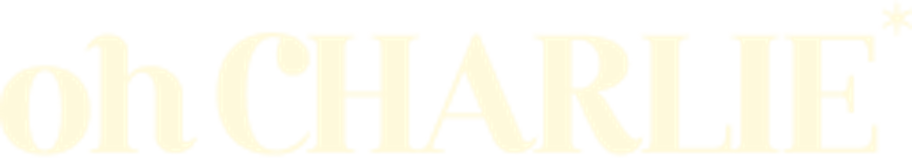 Oh Charlie logo