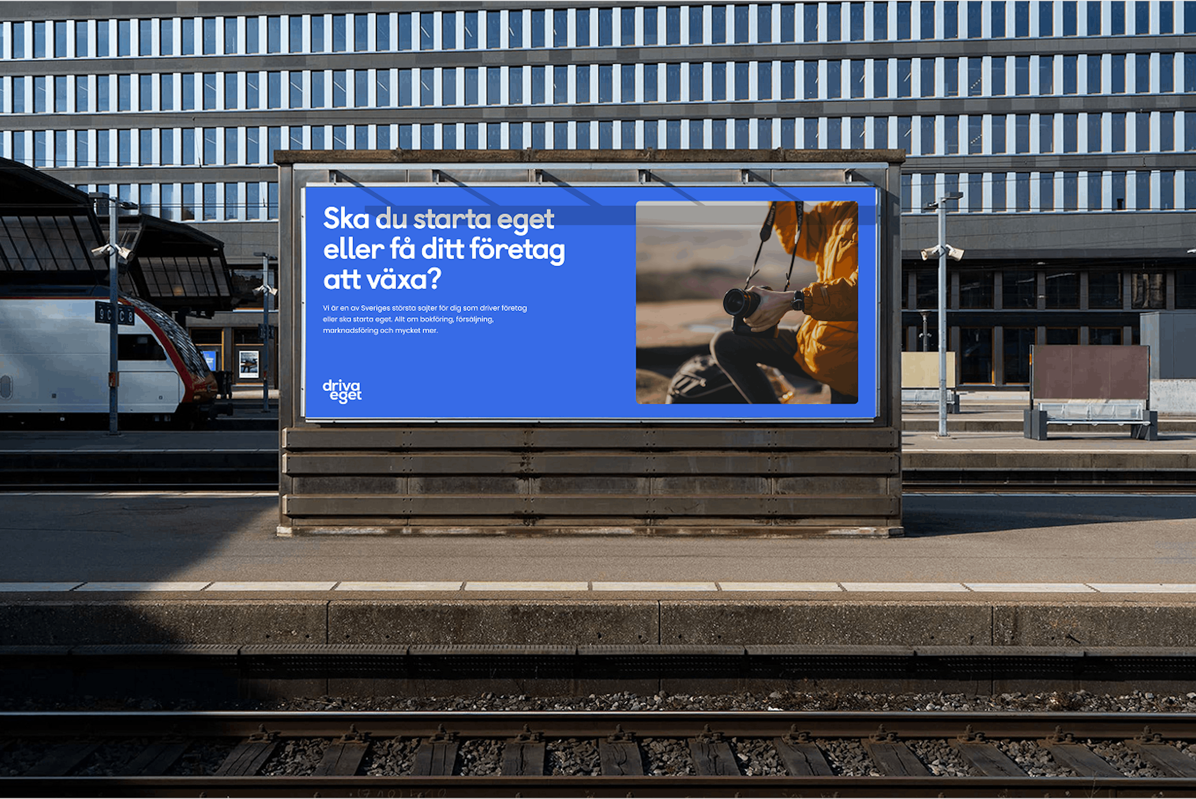 reklam för driva eget