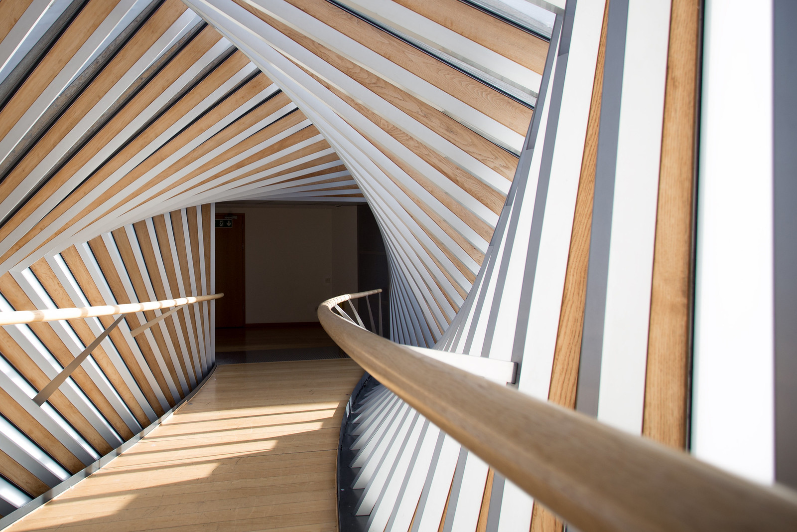 The Bridge of Aspiration linking the Royal Opera House and the Royal Ballet School