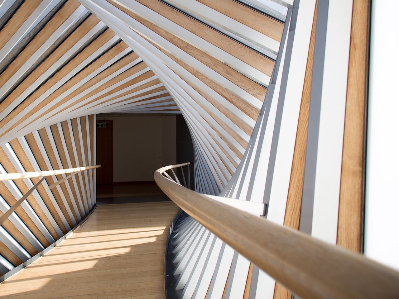 The Bridge of Aspiration linking the Royal Opera House and the Royal Ballet School