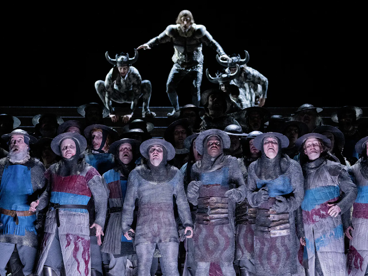 Production image of Il Trovatore ©2023 Camilla Greenwell