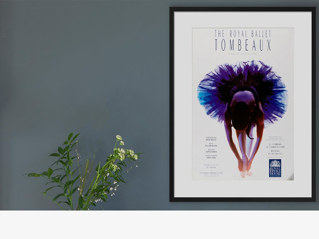 Tombeaux poster, The Royal Opera House © King & McGaw
