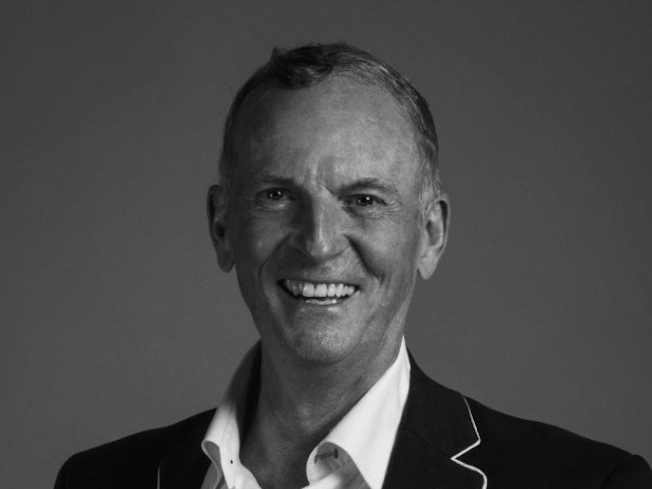 Black and white headshot of dancer Christopher Carr.