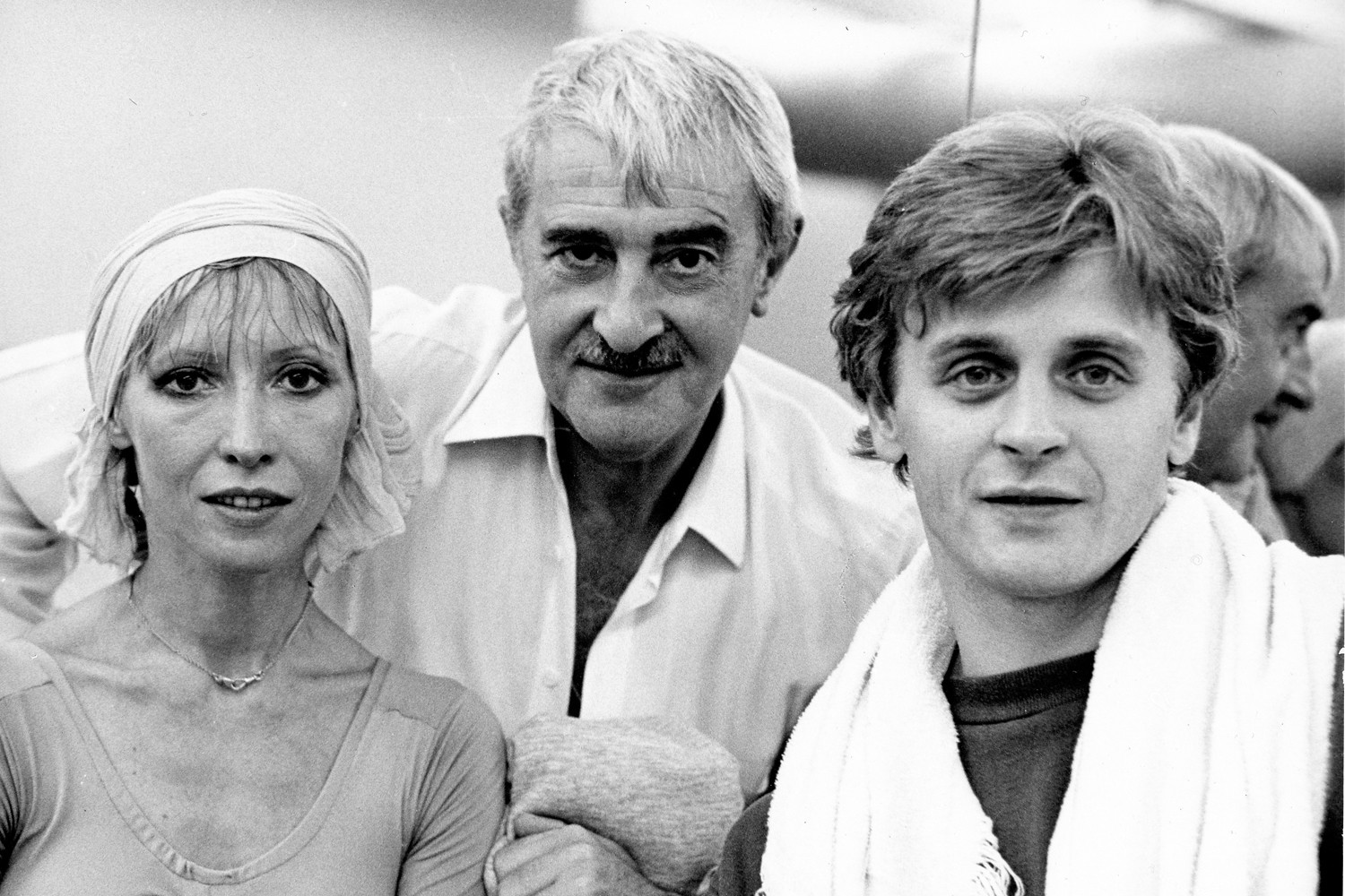 Natalia Makarova, Kenneth MacMillan and Mikhail Baryshnikov.