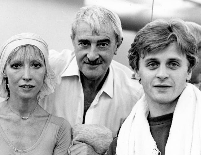 Natalia Makarova, Kenneth MacMillan and Mikhail Baryshnikov.
