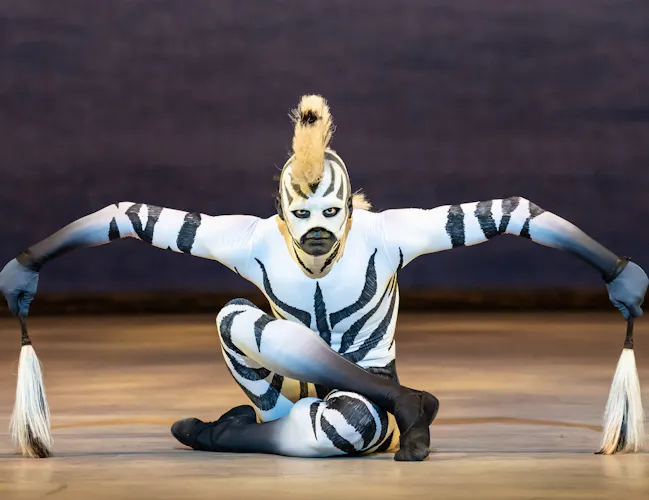 Brandon Lawrence as the Southern Cape Zebra © Johan Persson. (9 of 11)