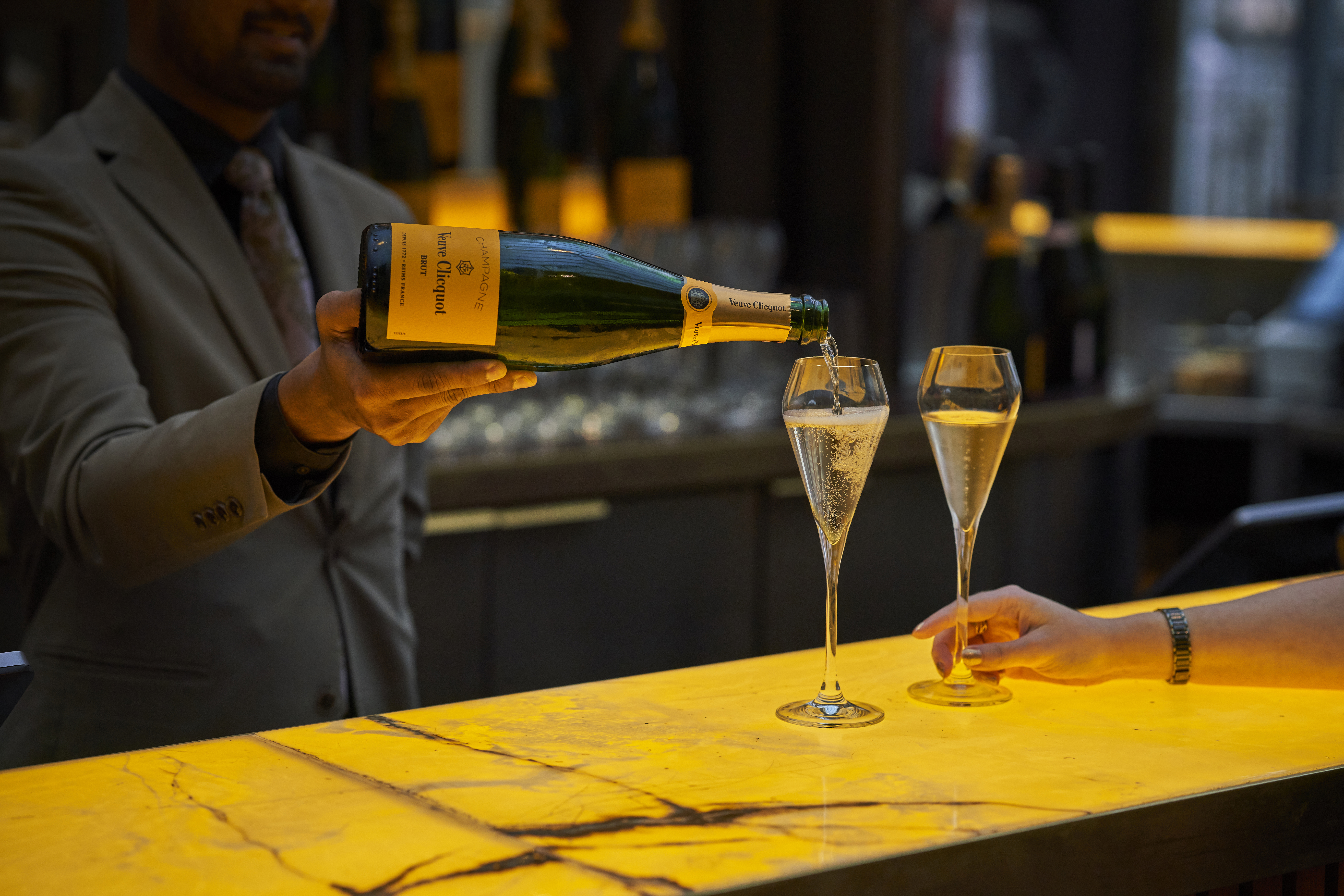 Champagne Tasting Menu