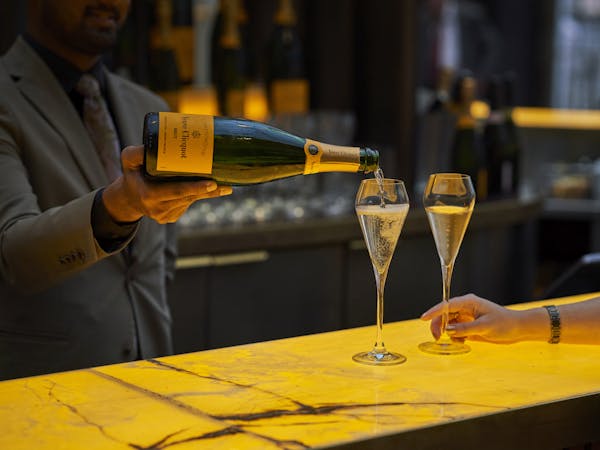 Champagne Tasting Menu