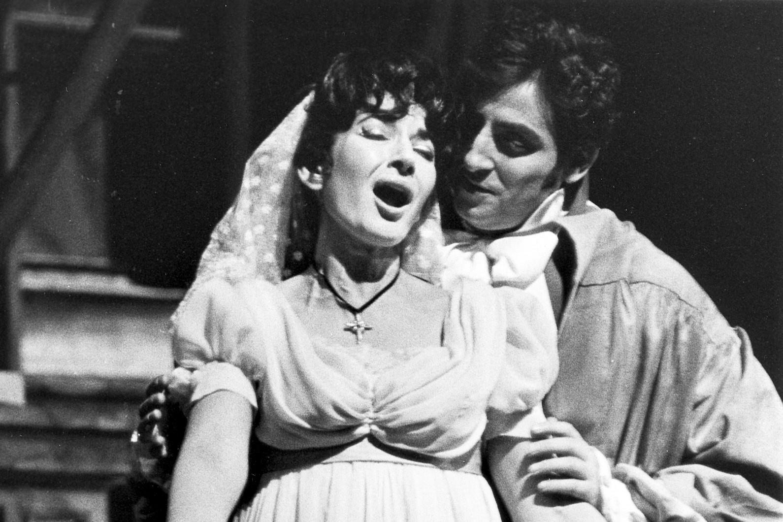 Maria Callas and Renato Cioni in Tosca, 1964