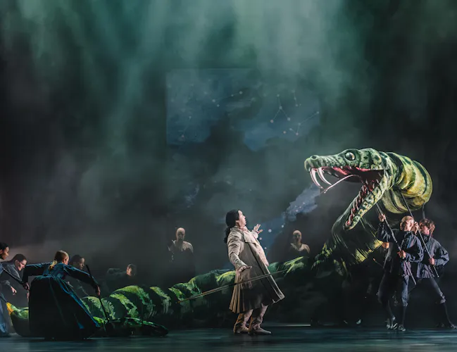 Amitai Pati as Tamino in The Magic Flute, The Royal Opera ©2025 Johan Persson (4 of 7)