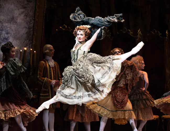 Anna Rose O'Sullivan as Lescaut's Mistress in Manon, The Royal Ballet ©2024 Foteini Christofilopoulou (7 of 7)