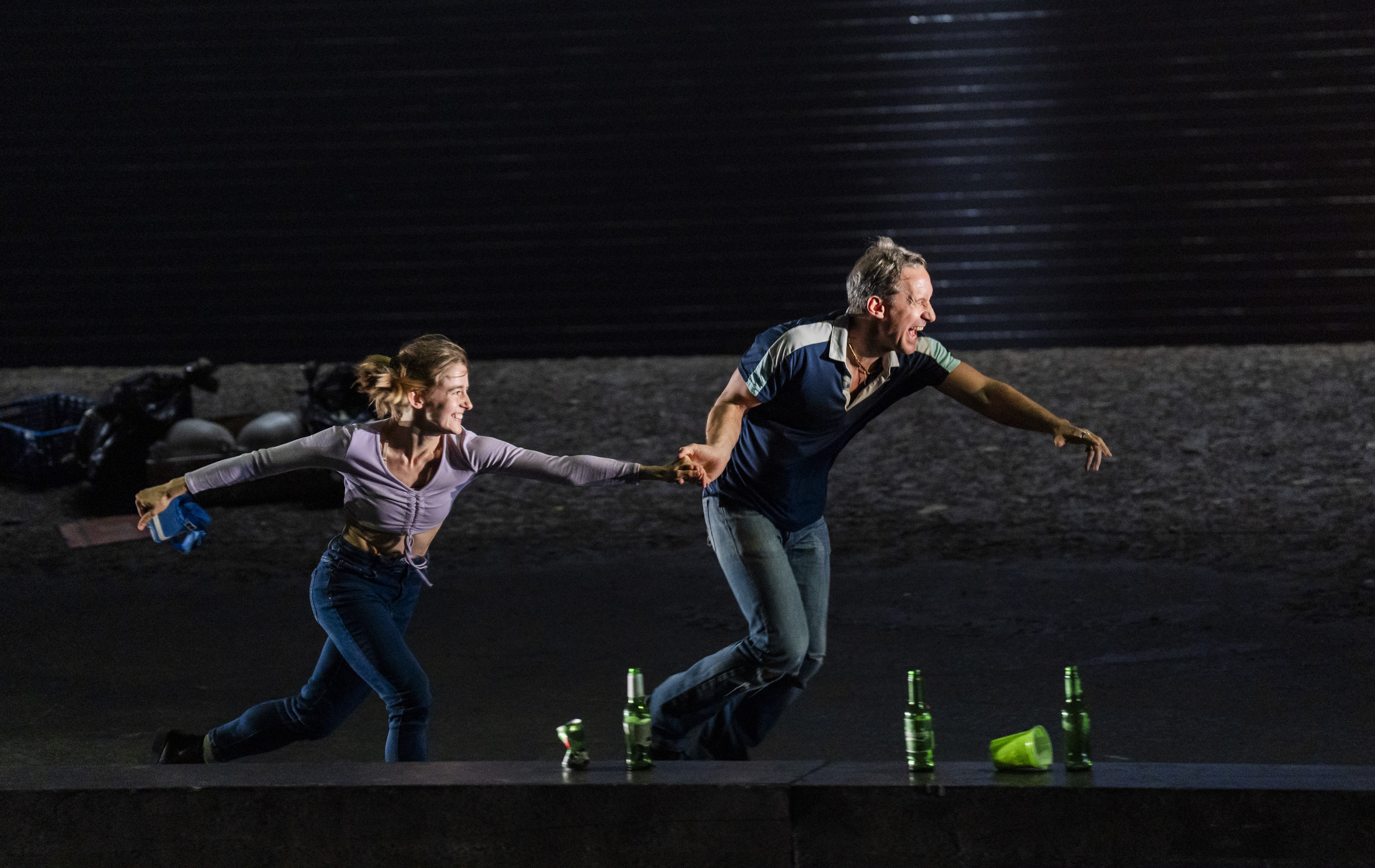 Jacques Imbrailo as Ned Keene in Deborah Warner’s Peter Grimes ©2026 Photographed by Tristram Kenton (4 of 6)