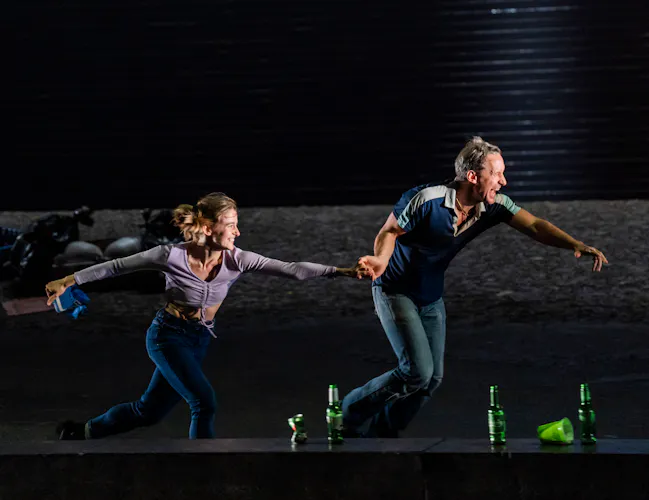 Jacques Imbrailo as Ned Keene in Deborah Warner’s Peter Grimes ©2026 Photographed by Tristram Kenton (4 of 6)
