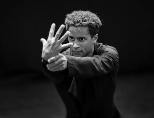 Marcelino Sambé in rehearsal for León and Lightfoot’s Salle de danse (5 of 6)