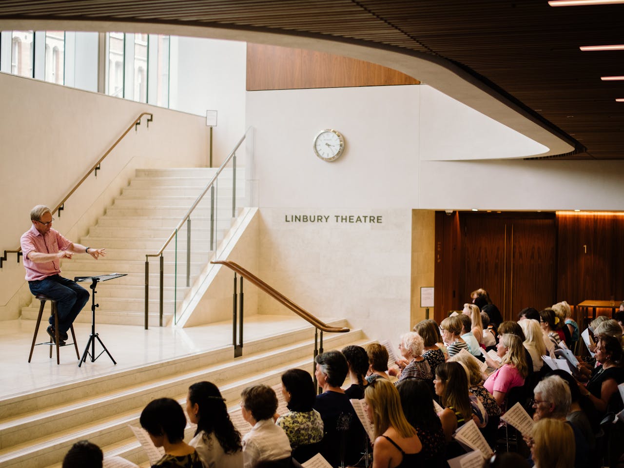 Sing at the Royal Opera House, Linbury Theatre Foyer ©2019 ROH. Photograph by Laura Aziz