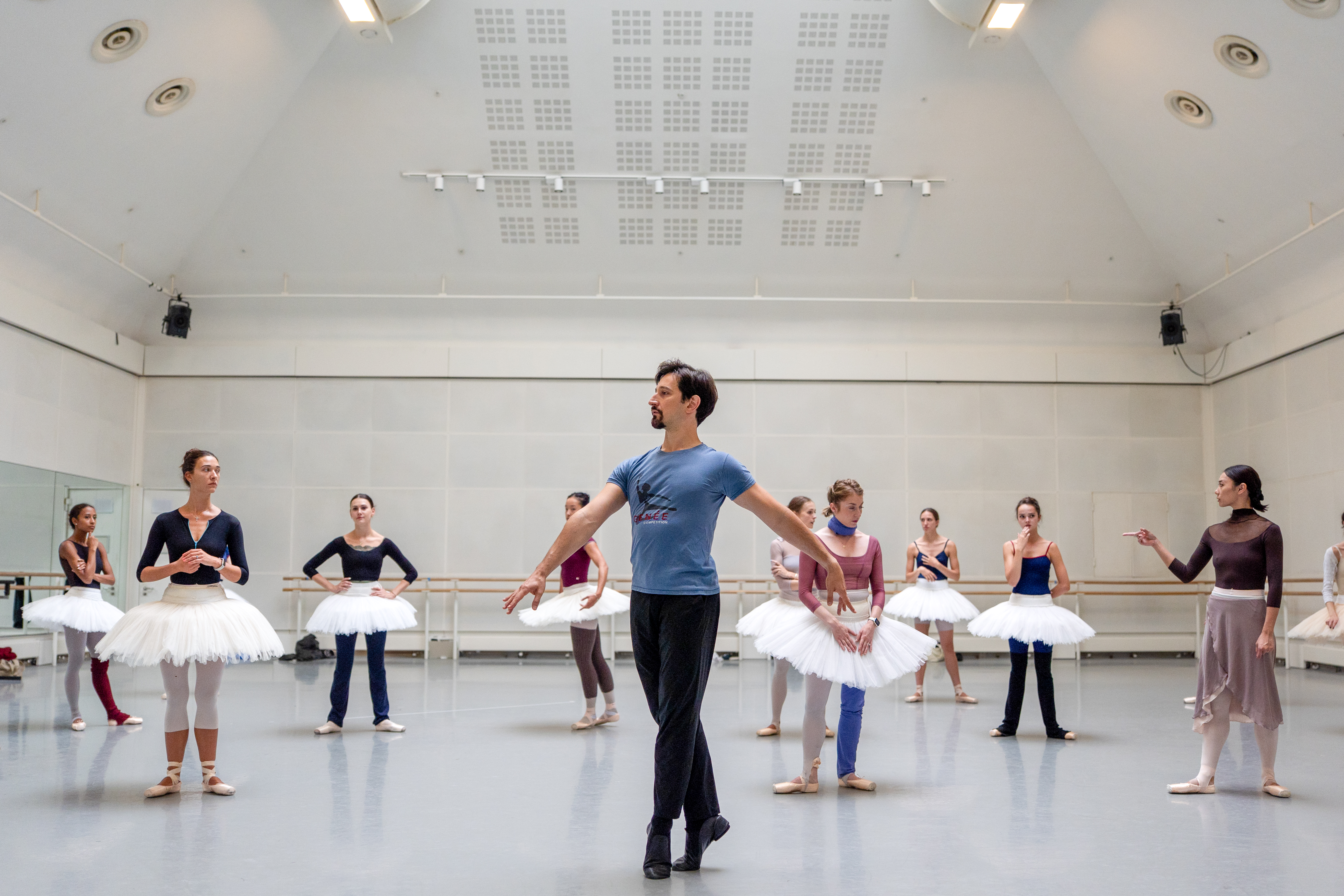 Valentino Zucchetti in rehearsal for Centenary, The Royal Ballet ©2026 RBO. Photographed by Andrej Uspenski (7 of 11)