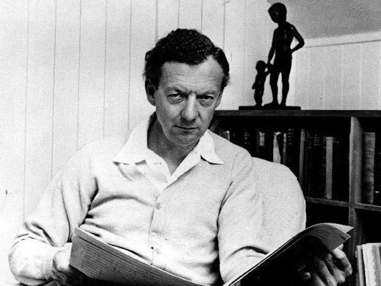 Composer Benjamin Britten © Hans Wild 1968