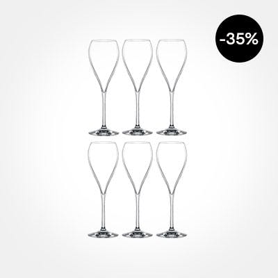 Party Champagneglass 16 cl, 6-pk