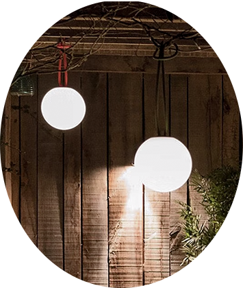 Udendørs loftslamper