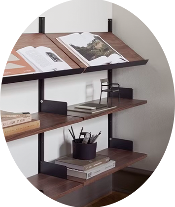 Modulære hyldesystemer