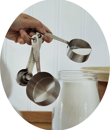 Målebægre & Målesæt