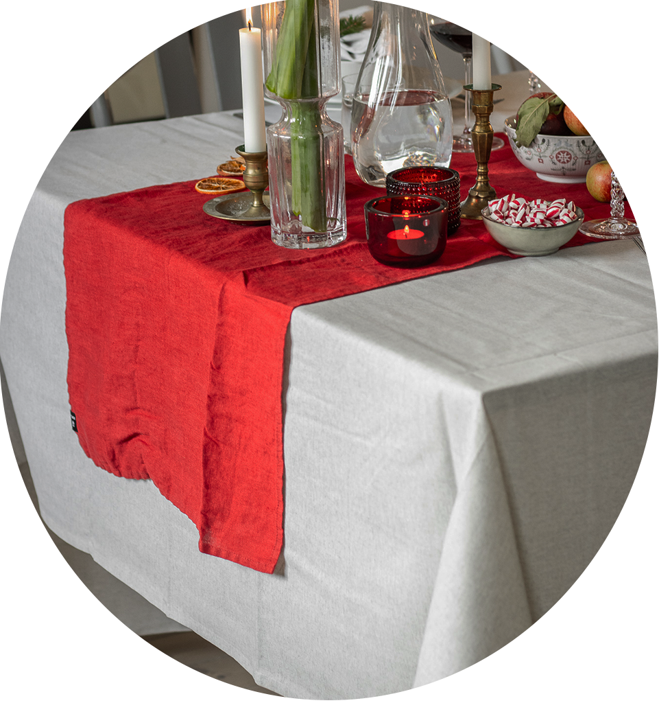 Weihnachtstischdecken