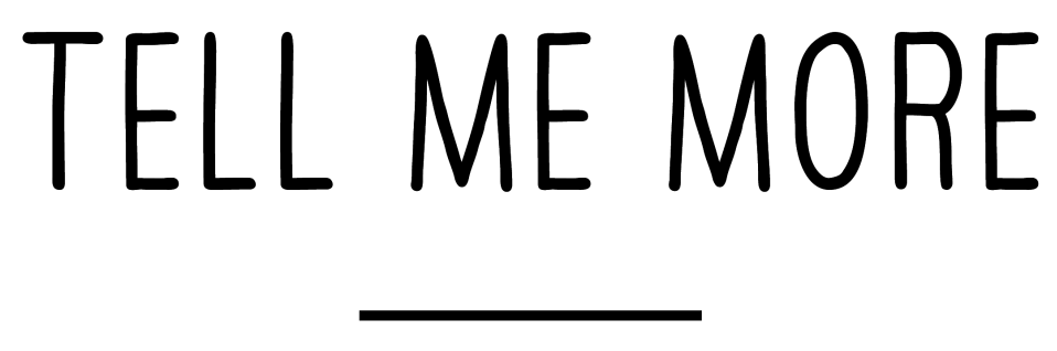 Tell me more logo