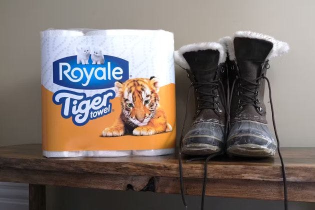 Winter boot cleaning and storage