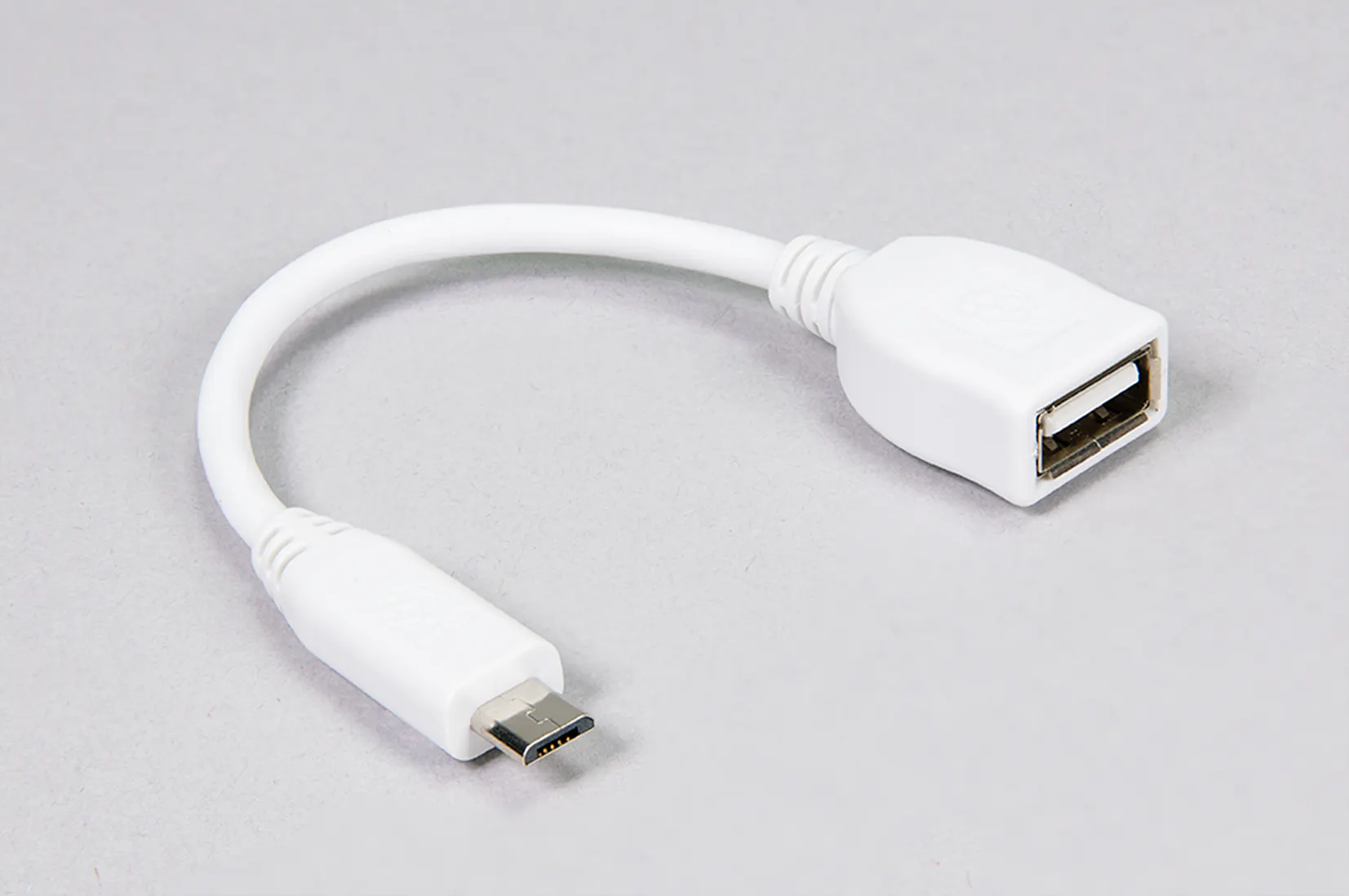 Buy a Micro USB/Male to USB A/Female cable – Raspberry Pi