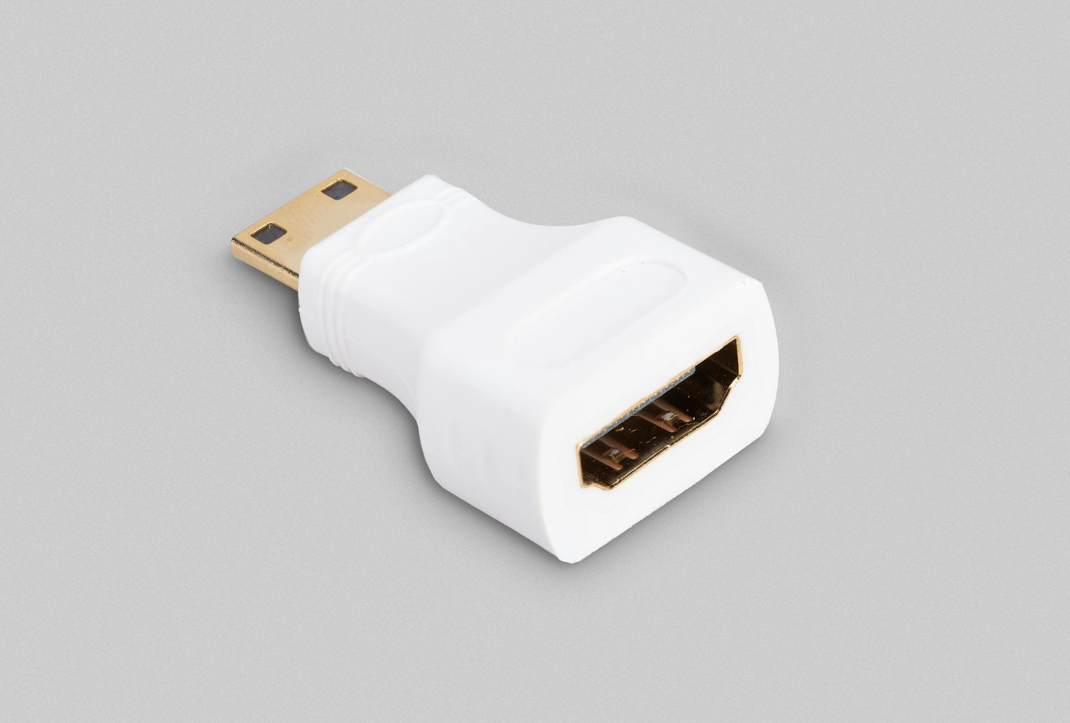 Buy a Mini HDMI Male to HDMI Female Adapter – Raspberry Pi
