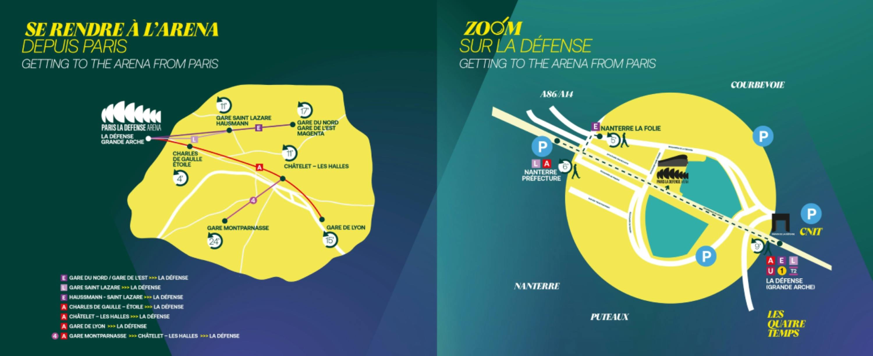 Plan / Rolex Paris Masters 2025