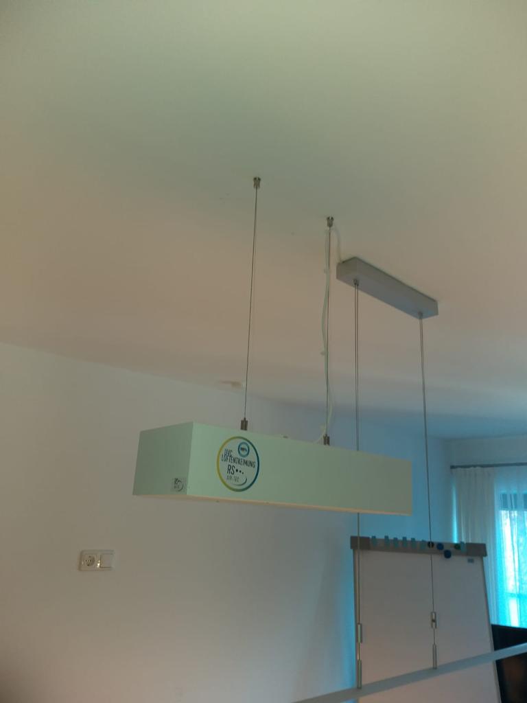 RS-Airtec Luftentkeimungsgerät Beispiel