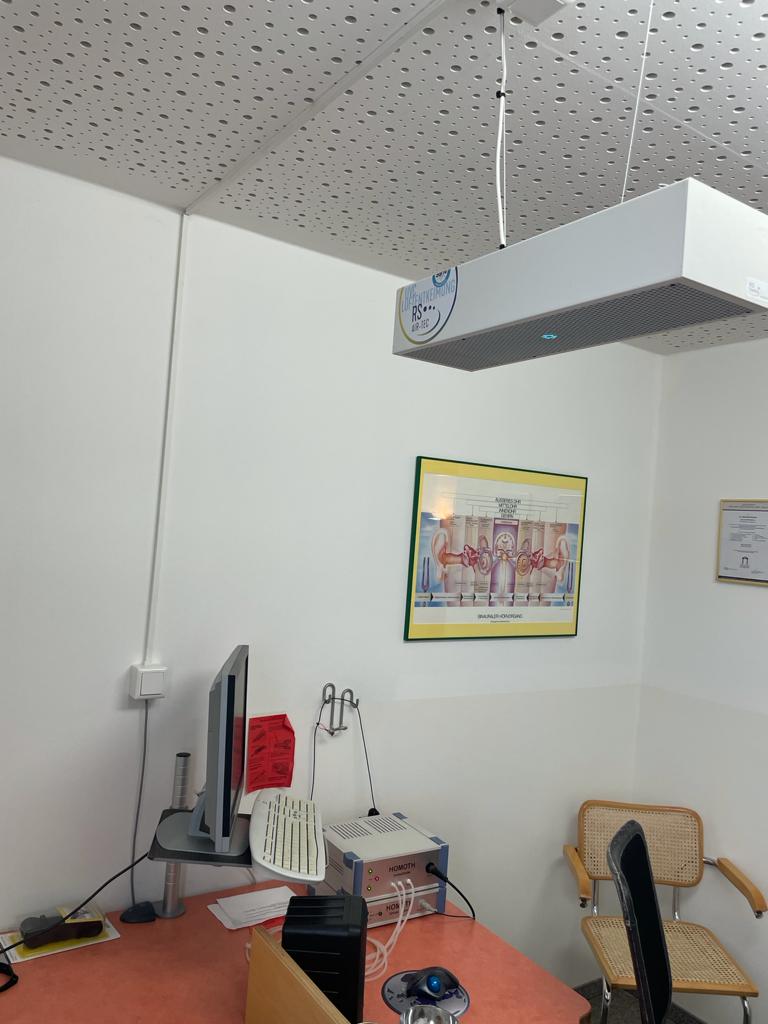 RS-Airtec Luftentkeimungsgerät Beispiel