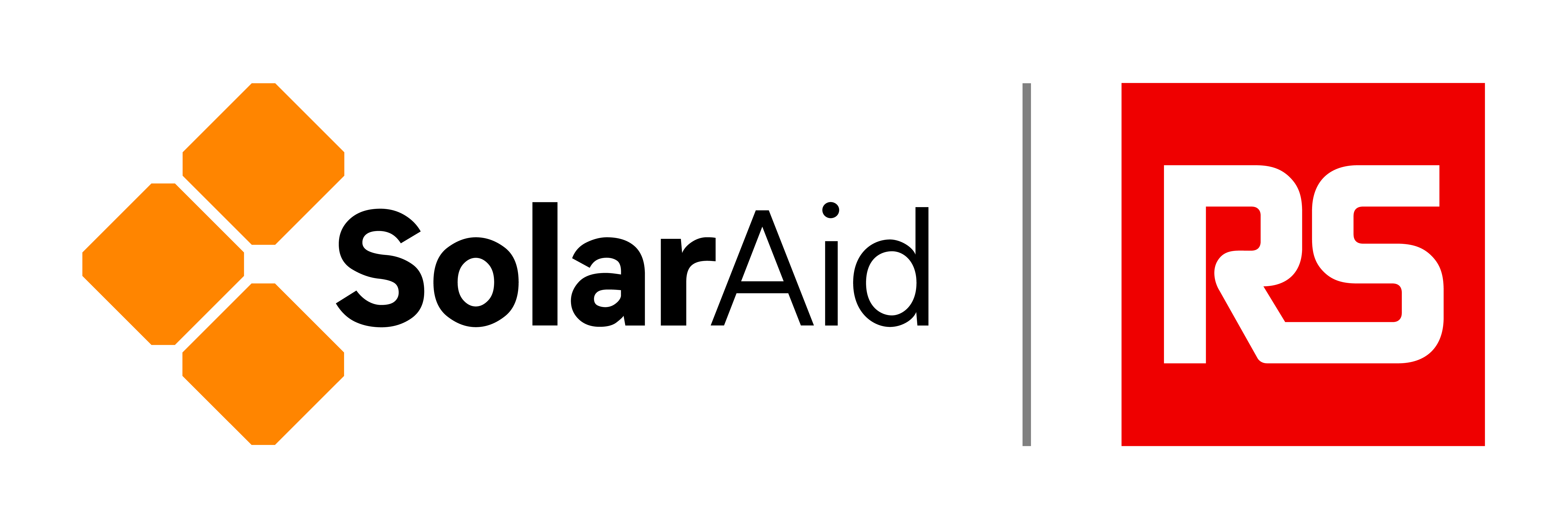 SolarAid and RS logo.